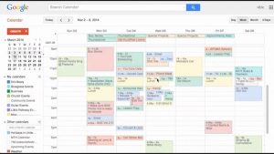 Google calendar